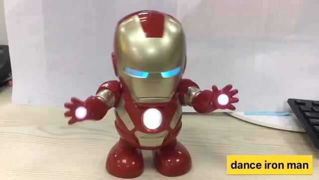 Интерактивная игрушка Танцующий герой Марвел Dance Hero Iron Man.