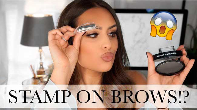 Штамп для бровей Eyebrow Beauty Stamp.